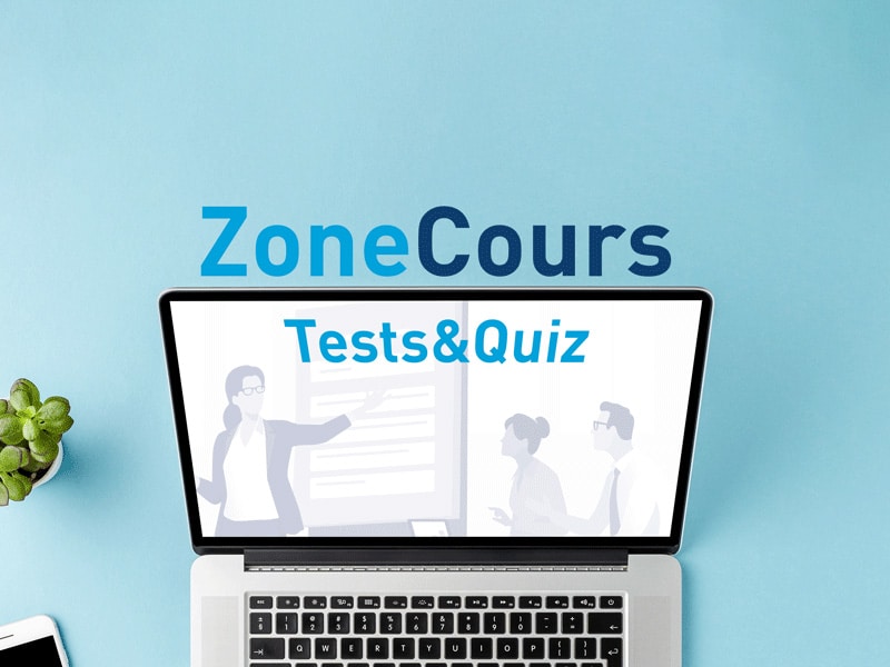 Formation ZoneCours Tests&Quiz
