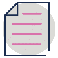 icone de cahier d'accompagnement