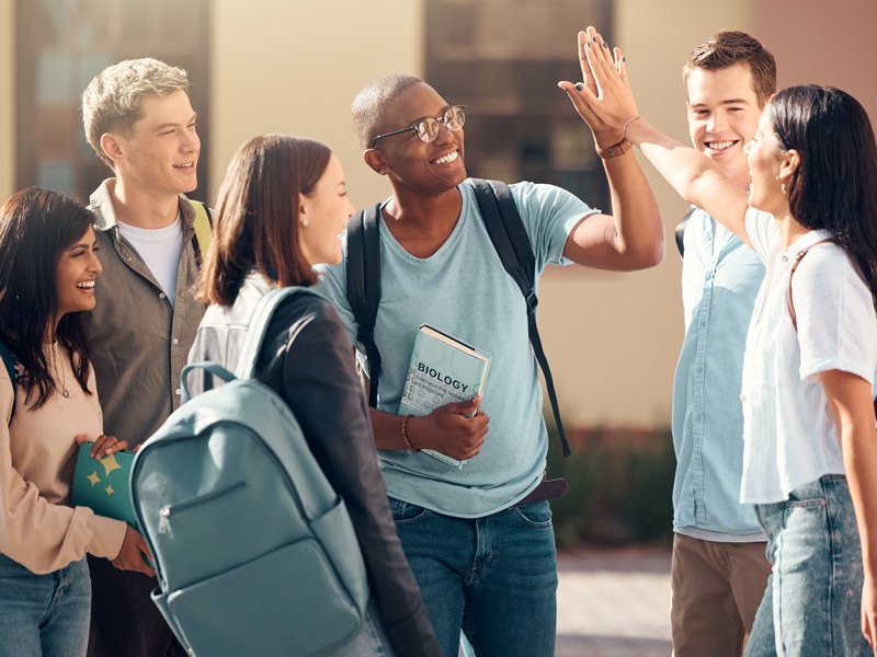 Groupe d'étudiants pour représenter les études sur les leviers pour favoriser la réussite étudiante.