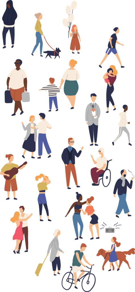 Une diversité de personne