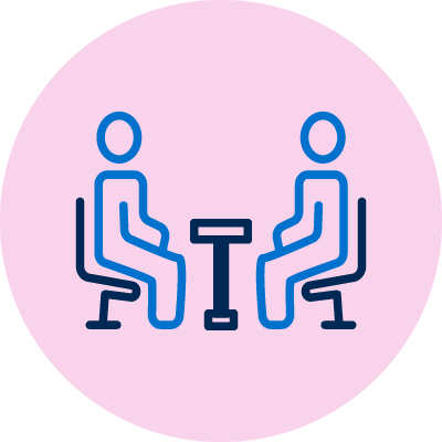 Logo : Adoption d’une démarche dans le dialogue