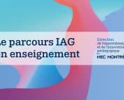 Le parcours IAG en enseignement