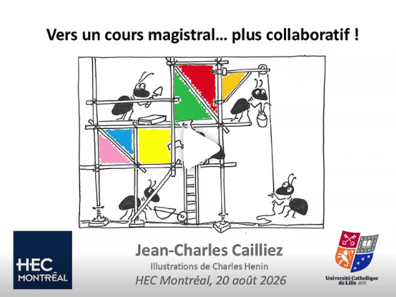 Image de la vidéo "Vers un cours magistral... plus collaboratif !